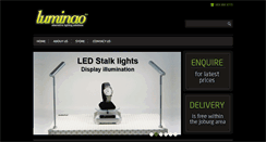Desktop Screenshot of luminao.co.za
